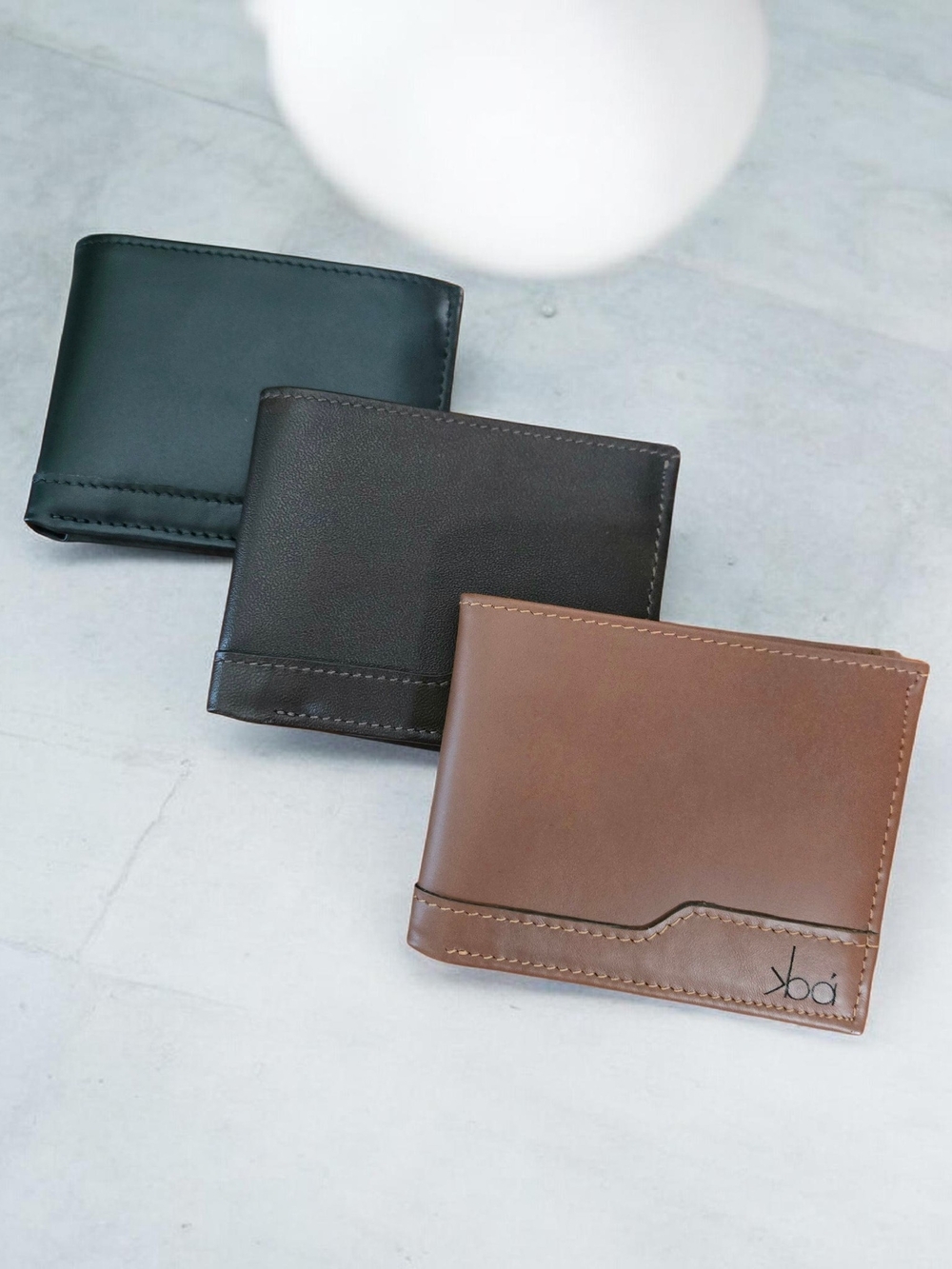 Handcrafted Men's Leather Bifold Wallet